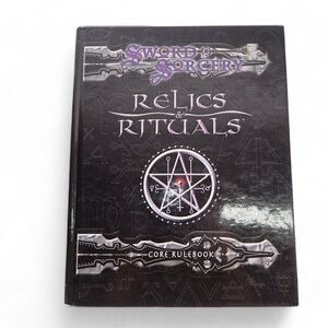Swords Sorcery Relics & Rituals Dungeons & Dragon by Gary‎ Gygax 2001 Hardcover